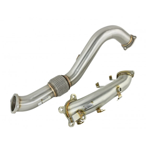 Skunk2 76mm Alpha Downpipe/Frontpipe Combo '16-'21 Honda Civic 1.5T