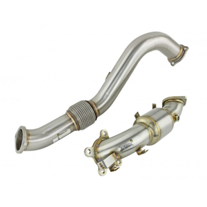 Alpha Series Downpipe w/ Catalytic Converter 76mm - 2016-2021 Honda Civic 1.5T