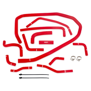 Mishimoto Subaru WRX Silicone Ancillary Hose Kit, Red, 2015+