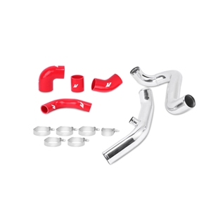 Mishimoto Mitsubishi Lancer Evolution 7/8/9 Upper Intercooler Pipe Kit, Red, 2001-2007