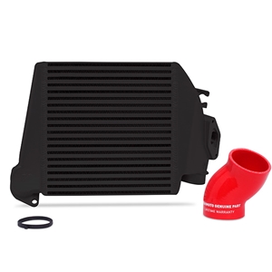 Mishimoto Subaru WRX 2008-2014 Top-Mount Intercooler2008-2015 Black Cooler, Red Hoses