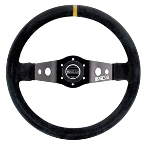 SPARCO STEERING WHEEL 215 SUEDE BLACK