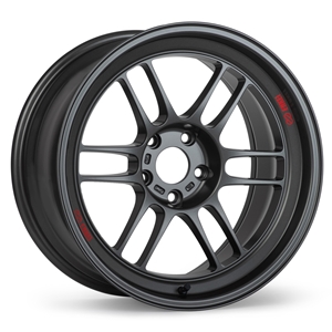 Enkei RPF1RS 18x10.5 5x114.3 10mm Offset 75mm Bore Matte Gunmetal Wheel