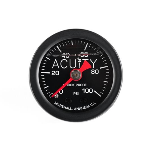 ACUiTY 100 PSI Fuel Pressure Gauge 1-100