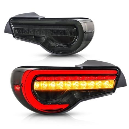 VLand LED Taillights - Scion FRS/BRZ/86 w/ Sequential Turn Signals - Smoke