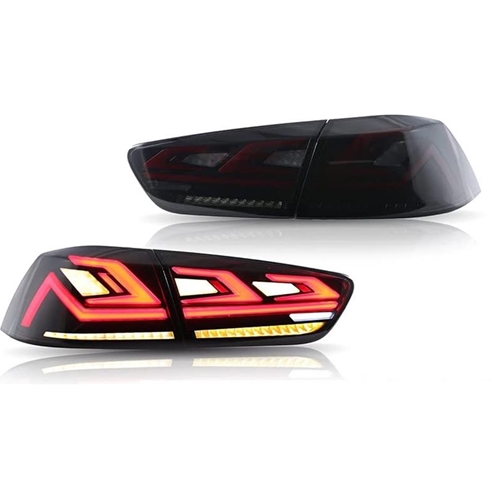 VLand LED Taillights - Mitsubishi Lancer 08-18 With Sequential Turn Signal Rear Lamp