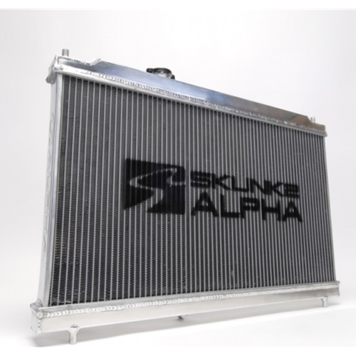 Alpha Series Full-Size Dual-Core Aluminum Radiator - 1994-2001 Acura Integra