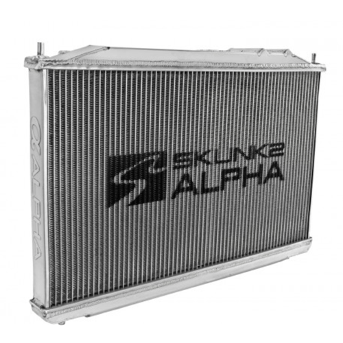 Alpha Series Full-Size Dual-Core Aluminum Radiator - 2006-2011 Honda Civic Si