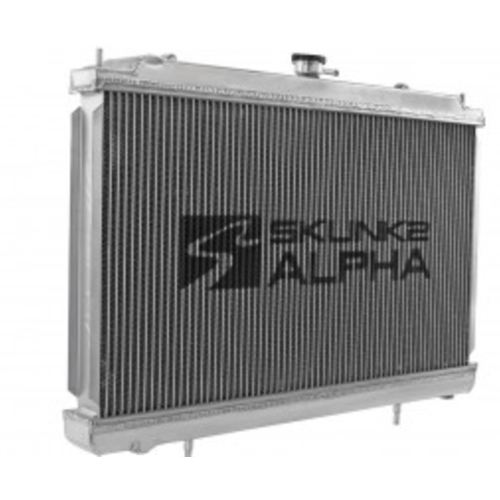 Alpha Series Full-Size Dual-Core Aluminum Radiator - 1995-1998 Nissan 240SX