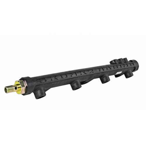 Composite Fuel Rail Black - Honda / Acura B-Series