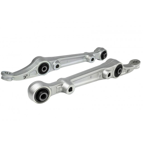 Front Lower Control Arms w/ Hard Rubber Bushings - 1992-1995 Honda Civic / 1994-2001 Acura Integra