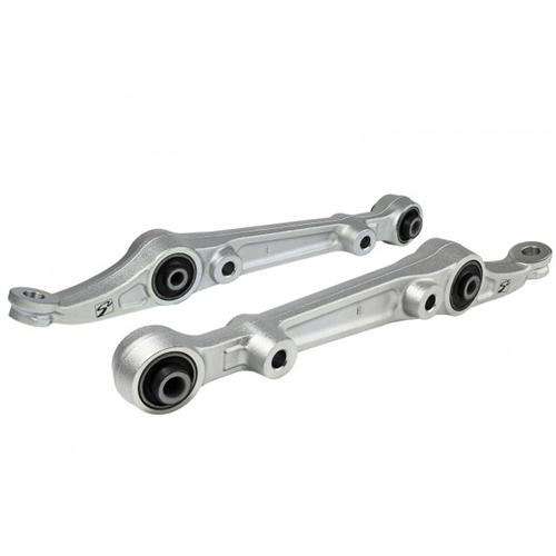 Front Lower Control Arms w/ Hard Rubber Bushings - 1996-2000 Honda Civic