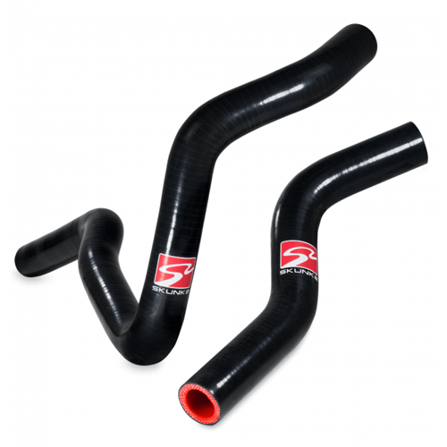 Silicone Radiator Hose Kit Black - 1992-2000 Honda Civic 1.6L SOHC