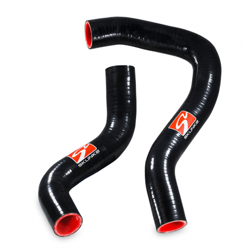 Silicone Radiator Hose Kit Black - 2002-2005 Honda Civic Si