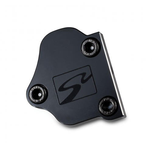 Billet Solenoid Block Off Black Anodized - Honda K-Series