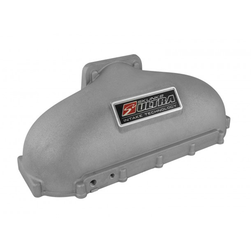 Ultra Series Race Center-Feed Intake Manifold Plenum Silver - Honda / Acura B/ K-Series