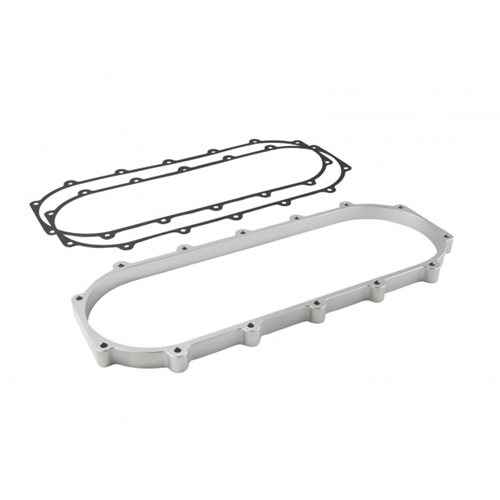 Ultra Series Race 1-Liter Intake Manifold Plenum Spacer Silver - Honda / Acura B/ K-Series