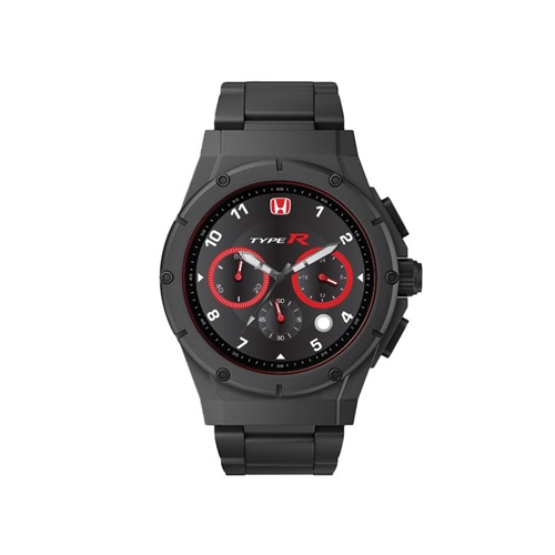 MSTR Honda TypeR Watch - MK4 BLACK / STEEL BAND