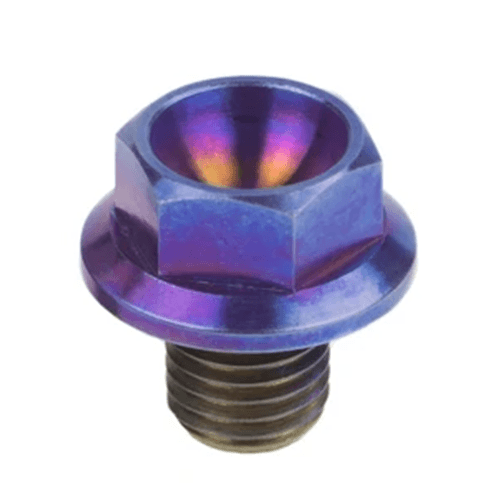 SpeedFactory Titanium VTEC Oil Pressure Switch Delete, Burnt