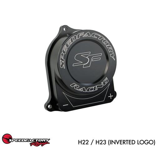 SpeedFactory Racing Billet H22 Distributor Cap Block Off - Black