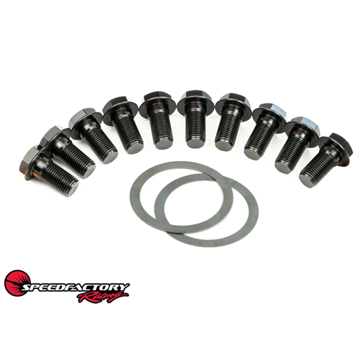 SpeedFactory AWD Wagovan Rear Differential Install Kit - Includes 2 Shims and 10 Bolts - Designed for M Factory D16 40mm LSD