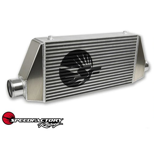 SpeedFactory HP Side Outlet/Inlet End Tank Intercooler 3" Inlet 3" Outlet - SS-1000HP