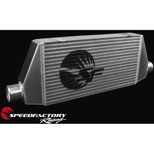 SpeedFactory HP Side Outlet/Inlet End Tank Intercooler for Toyota Supra - 3" Inlet 3" Outlet - SS-1000HP