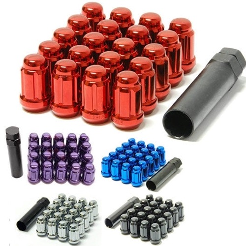 MUTEKI CLOSED END Locks SET 12X1.25 PURPLE