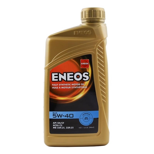 ENEOS FULLY SYNTHETIC MOTOR OIL - 5W40 1L