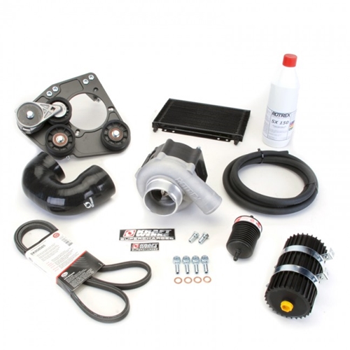 Supercharger Kit (DIY) - Honda/Acura B-Series - Rotrex C30-94 - Black Edition