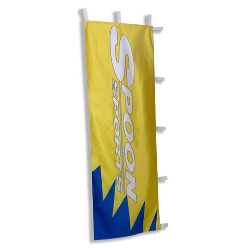 JDM BANNER Spoon Sports Splatter Logo Flag 24" x 70"