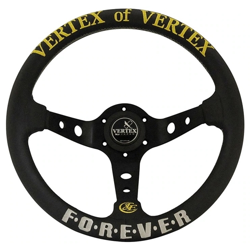 VERTEX STEERING WHEEL ..VERTEX FOREVER ..330MM DEEP DISH