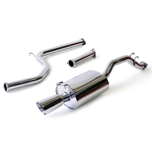 Yonaka 2006-2011 Honda Civic 2DR Coupe Catback Exhaust (Si)