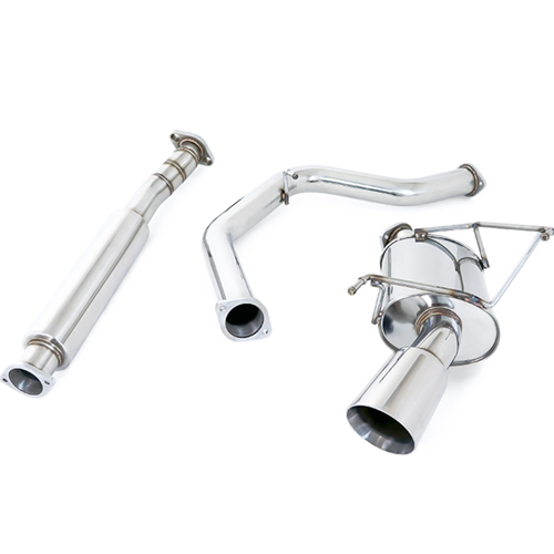 Yonaka 2008-2014 Subaru WRX 3" Catback Exhaust (Sedan)