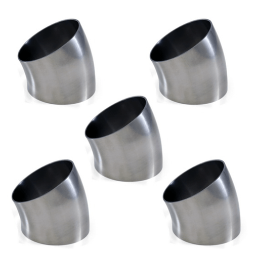 1.75" Stainless Steel Short Radius 30 Degree Bend - 5 Pack