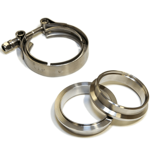 2.5" V-Band Male/Female Flange and Clamp Assembly