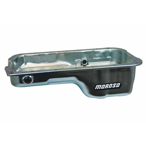 MOROSO OIL PAN, HONDA H SERIES, STOCK DEPTH, DRAINBACKS