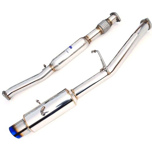 2002-2007 SUBARU WRX/STI N1 SINGLE LAYER TITANIUM TIP CAT-BACK