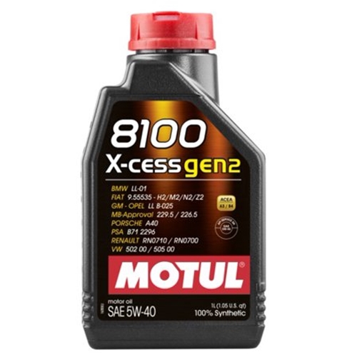 Motul Engine Oil 8100 X-CESS 5W40 1L