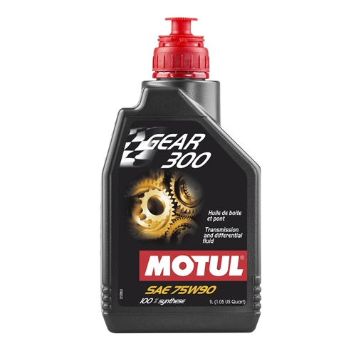 Motul Transmission, Differential, Trans Case Gear 300 75W90 1L