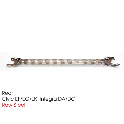 Rear 2-Point Strut Tower Bar  Raw Mild Steel - Honda Civic EG/EK/EF - Acura Integra DA/DC