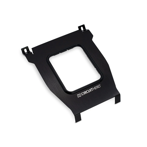 Shift Plate V2- Black Anodized Aluminum NEW Design, Injected Molded Trim, 96-00 Civic EK