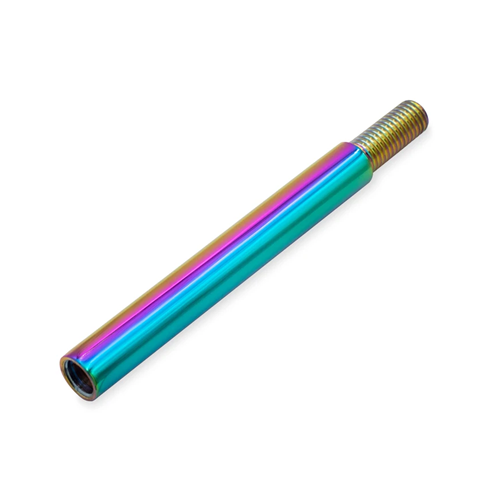 Limited Edition Neo Chrome Shift Extender 10x1.5MM (Honda/Acura) - 92mm (3.625") Extension