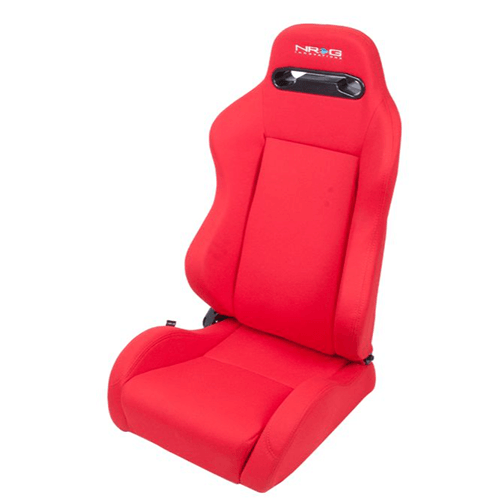 Type-R Cloth Sport Seat Red w/ Red Stitch w/ logo