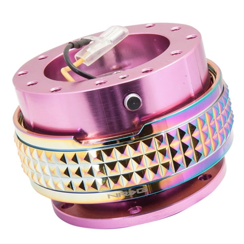 Quick Release Kit - Pink Body / Neochrome Pyramid Ring