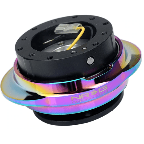 Quick Release Kit - Black Body / Shinny Multicolor Oval Ring