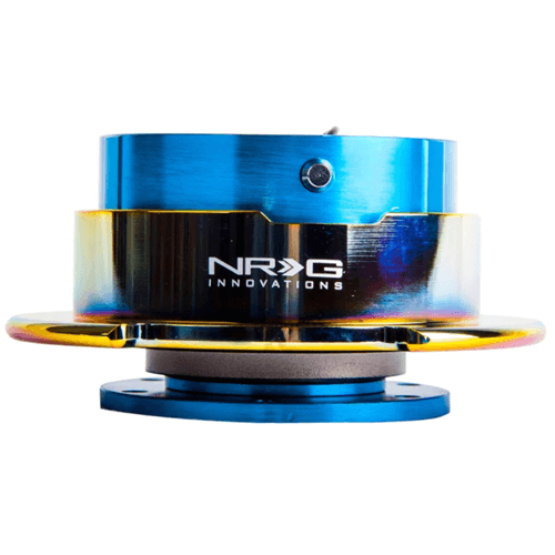 Quick Release - New Blue Body/Neo Chrome Ring