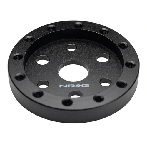 3 Hole to 6 Hole Steering Wheel Adapter 1/2" Black