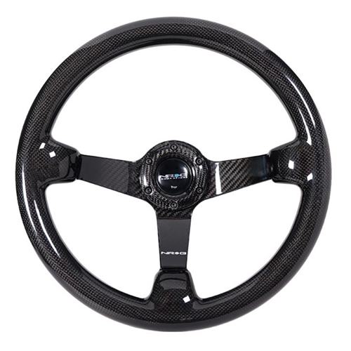 FULL CARBON FIBER STEEERING WHEEL 350mm DEEP DISH