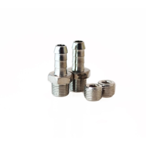 WG 50/60 1/8npt - 6mm Hose Tail Fitting kit (with plug)